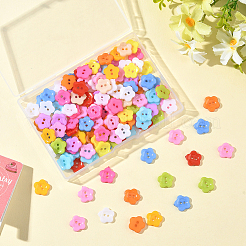 1 Bag 2-Hole Resin Buttons&nbsp;BUTT-SP0001-19A