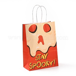 Halloween Theme Kraft Paper Gift Bags&nbsp;CARB-A006-01J