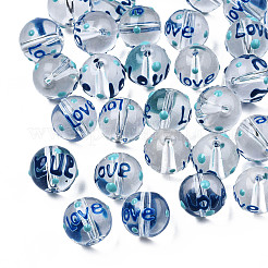 Transparent Glass Beads&nbsp;GLAA-TAC0010-20