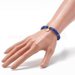 Handmade Polymer Clay Beads  Stretch Bracelets&nbsp;BJEW-JB06551