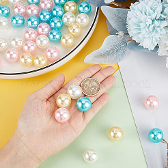 ABS Plastic Imitation Pearl Beads&nbsp;KY-PH0001-74B