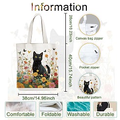 Canvas Women's Tote Bags&nbsp;ABAG-WH0057-002