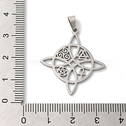 Non-Tarnish 304 Stainless Steel Pendants&nbsp;STAS-U010-16P