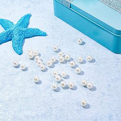 ABS Plastic Imitation Pearl Round Beads&nbsp;PH-MACR-F033-8mm-22