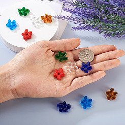 12Pcs 6 Colors Glass Beads&nbsp;GGLA-TA0002-02