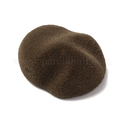 Flocking Opaque Resin Cabochons&nbsp;RESI-K033-07A