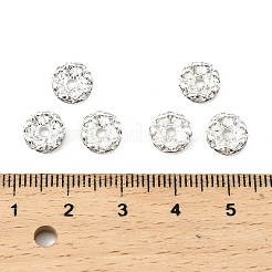 Brass Rhinestone Spacer Beads&nbsp;RSB06C14