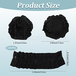 50 Pairs Non-woven Cloth Disposable Microphone Sleeve&nbsp;AJEW-CN0004-87B