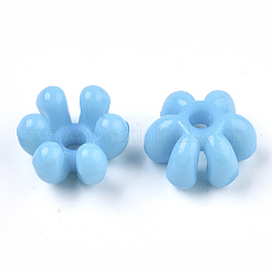 Opaque AS Plastic Bead Caps&nbsp;MACR-T039-021A