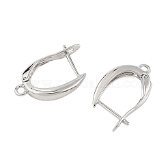 SHEGRACE Brass Hoop Earring Findings&nbsp;XGRQ79250-943P