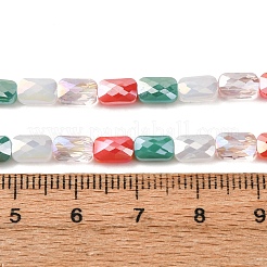 Electroplate Glass Beads Strands&nbsp;EGLA-D300-05-16