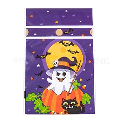 50Pcs Rectangle Halloween Candy Plastic Bags&nbsp;ABAG-U001-01D