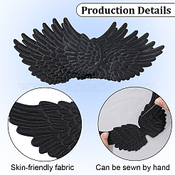 20Pcs Cloth Angel Wings&nbsp;AJEW-GF0012-62C