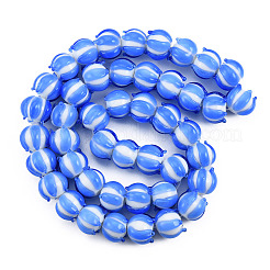 Handmade Lampwork Beads Strands&nbsp;LAMP-N021-44B
