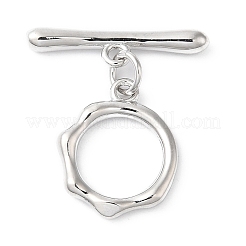 Brass Toggle Clasps&nbsp;KK-P234-85P
