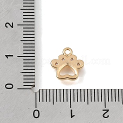 Brass Micro Pave Cubic Zirconia Charms&nbsp;CU-K001-03G-03