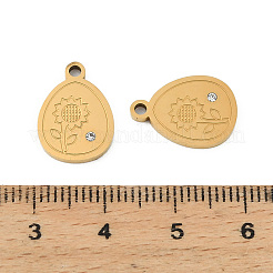 304 Stainless Steel Pendants&nbsp;LS-STAS-D215-05G