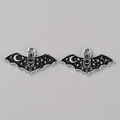 Alloy Enamel Pendants&nbsp;PALLOY-WH0105-22A