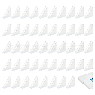 50Pcs Plastic Triangle Corner Protector&nbsp;FIND-NB0005-48C-1