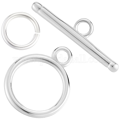 Brass Toggle Clasps&nbsp;KK-BBC0020-98-1