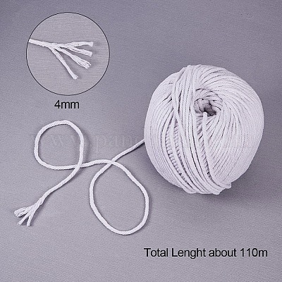 Macrame Cotton Cord&nbsp;OCOR-L039-A11-4mm-1