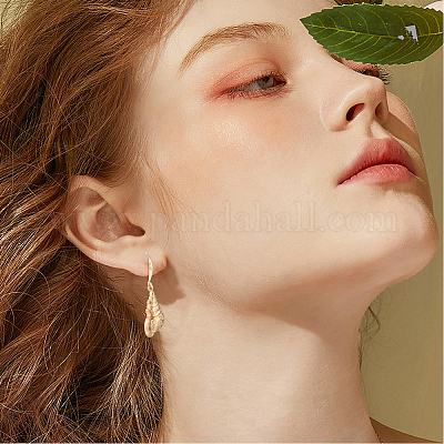 40Pcs Brass Earring Hooks&nbsp;KK-BBC0021-73-1
