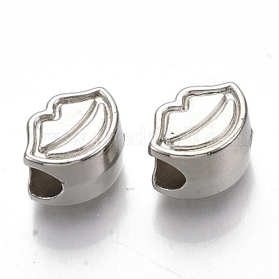 Plating ABS Plastic European Beads&nbsp;KY-T019-23-1