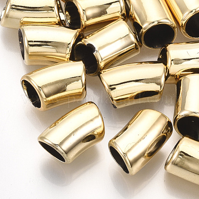 UV Plating ABS Plastic Beads&nbsp;CCB-S162-24G-1