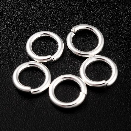 Rack Plating Brass Open Jump Rings X-KK-O139-18O-S-1