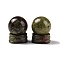 Natural Dragon Blood Display Decorations, Gemstone Sphere, Round, 30x39mm