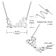 925 Sterling Silver Pendant Necklaces&nbsp;JN894A-5