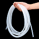 シリコンコード  ラウンド  ホワイト  6000x8mm  内径：5mm&nbsp;FIND-WH0003-31-4