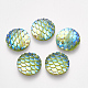 Resin Cabochons&nbsp;CRES-Q191-HA023-15-1