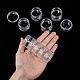 プラスチックビーズ収納ケース  ラウンド  5バイアル  直径約3.9 CM  高さ10.2センチ  容量：10ml（0.34液量オンス）&nbsp;LS-C078Y-5