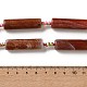Natural Fire Crackle Agate(Dyed & Heated) Beads Strands&nbsp;G-A312-A03-01-5