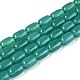 Imitation Jade Glass Beads Strands&nbsp;GLAA-T028-14J-A04-1