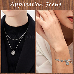 50Pcs Tibetan Style Alloy Pendants&nbsp;TIBEP-SC0003-23
