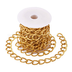 Aluminium Twisted Chains Curb Chains&nbsp;CHA-TA0001-05G