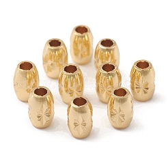 Rack Plating Brass Beads&nbsp;KK-G452-39G