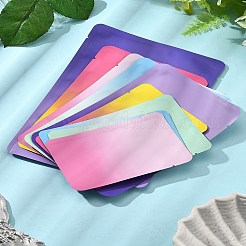 50Pcs 4 Style Two Tone Rectangle Plastic Zip Top Gift Bags&nbsp;OPP-FS0001-19A-3