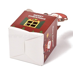 Christmas Theme Paper Fold Gift Boxes&nbsp;CON-G012-04C