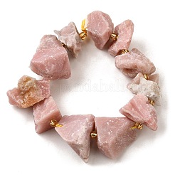 Raw Rough Natural Pink Opal Beads Strands&nbsp;G-Z087-B21