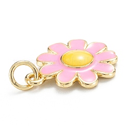 Brass Enamel Pendants&nbsp;KK-M220-04G