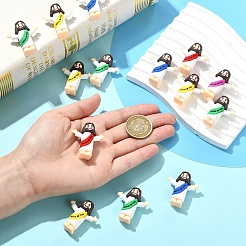 30Pcs 5 Colors Easter PVC Plastic Jesus Display Decoration&nbsp;DJEW-YW0001-10