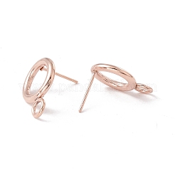 304 Stainless Steel Stud Earring Findings&nbsp;STAS-P308-02A-RG