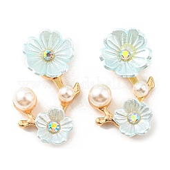 Zinc Alloy Cabochons&nbsp;FIND-C035-01G-05
