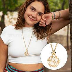 6Pcs 6 Styles 304 Stainless Steel Cable Chain Necklace Makings&nbsp;NJEW-PH0001-34A