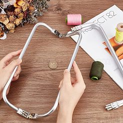 2Pcs Aluminum Bag Flex Frames&nbsp;FIND-CA0004-80A-1