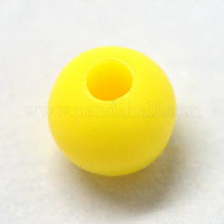 Opaque Acrylic Beads&nbsp;MACR-S802-4mm-QZ15