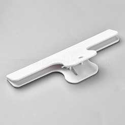 プラスチッククリップ  ピアノと音符/ト音記号  レッド  149x48.5x24.5mm  穴：5.5mm&nbsp;AJEW-WH0096-64A